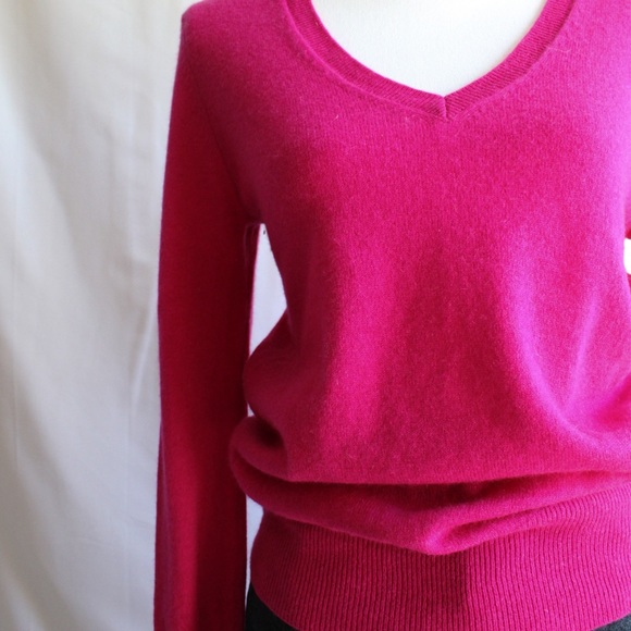 Halogen Pink Cashmere Sweater - Picture 9 of 15